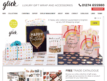 Tablet Screenshot of glick.co.uk